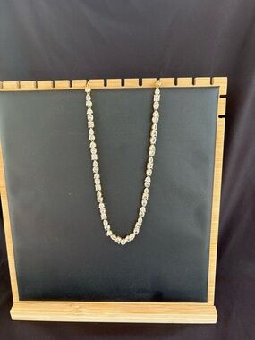 Gold-Tone Crystal Tennis Necklace - Women Jewelry